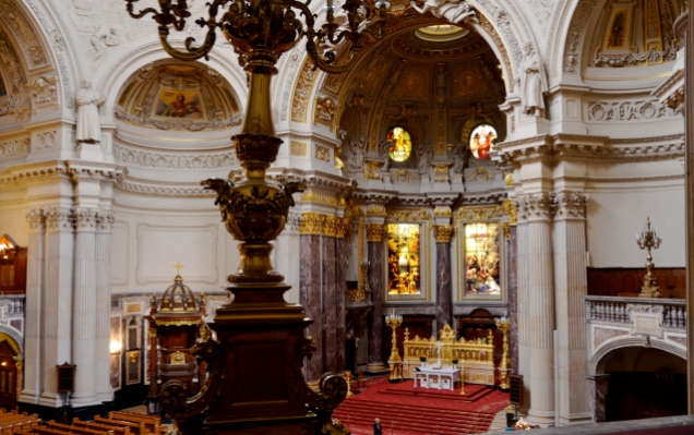 church interior, Berliner Dom